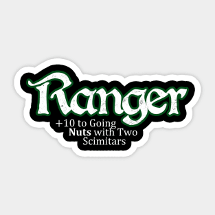 Class Skills - Ranger Sticker